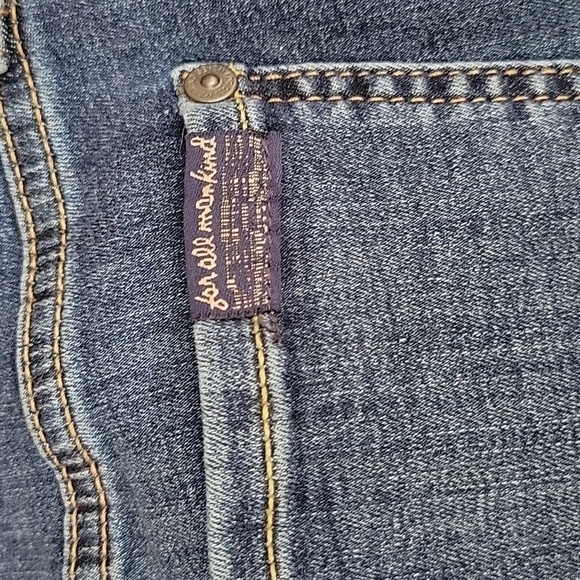 7 For All Mankind Size 25 Gwenevere Dark Wash Skinny Jeans - Picture 7 of 12